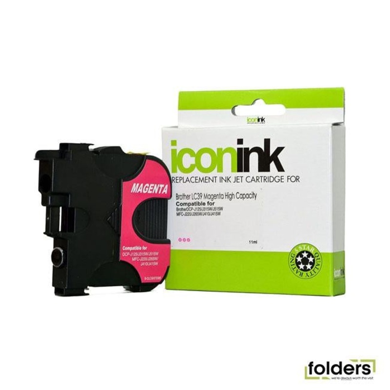 Icon Compatible Brother LC39 Magenta Ink Cartridge