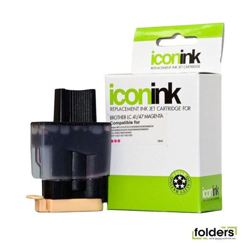 Icon Compatible Brother LC47 Magenta Ink Cartridge