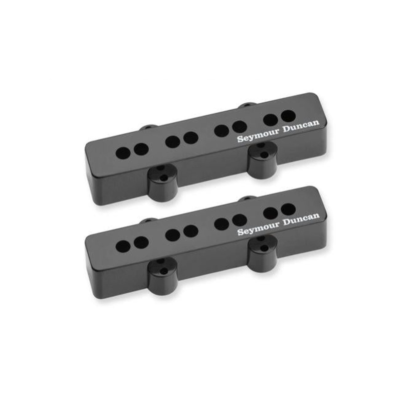 Seymour Jazz Bass Quarter Pound Bridge Pickup Cover Black