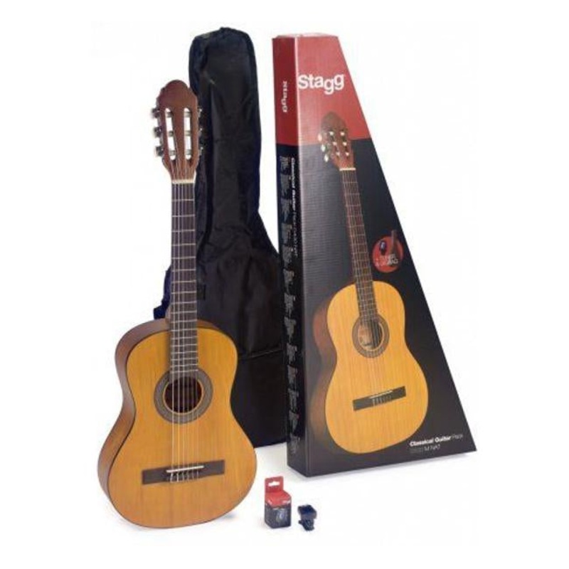 Stagg 3/4 Size Linden Classic Natural pack
