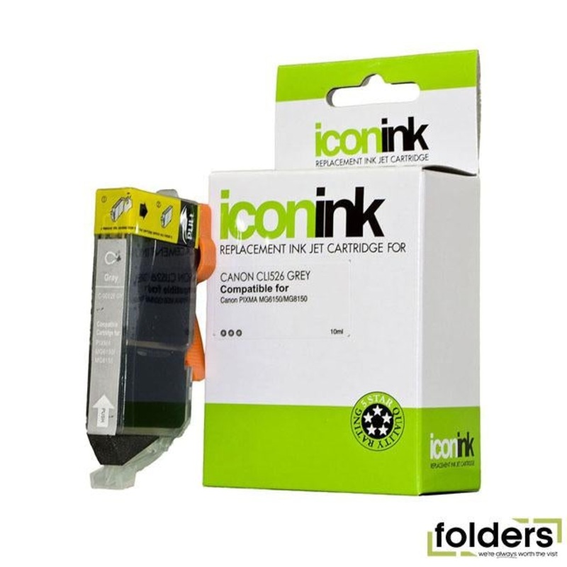 Icon Compatible Canon CLi-526 Grey Ink Cartridge