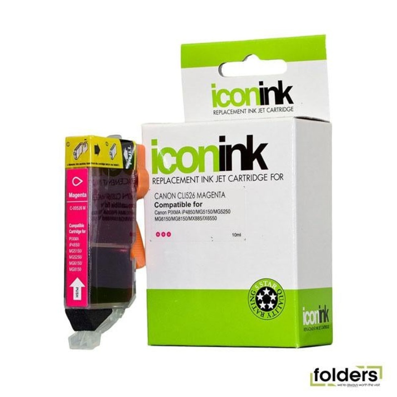 Icon Compatible Canon CLi-526 Magenta Ink Cartridge