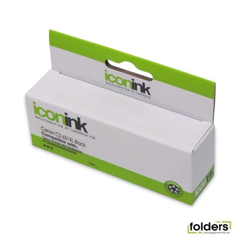 Icon Compatible Canon CLI-651XL Black Ink Cartridge