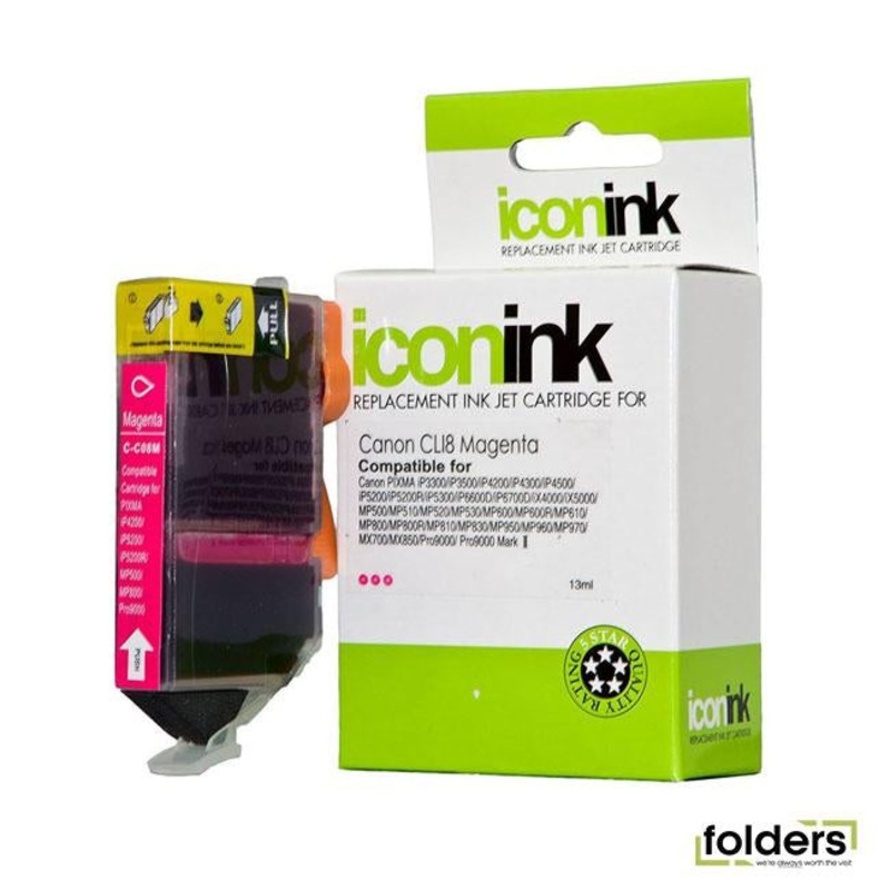 Icon Compatible Canon CLi-8M Magenta Ink Cartridge