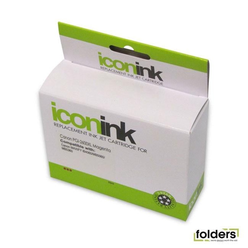 Icon Compatible Canon PGi-2600 XL Magenta Ink Cartridge