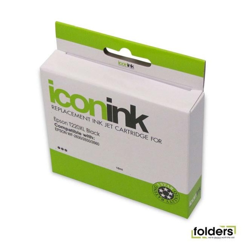 Icon Compatible Epson 220XL Black Ink Cartridge (C13T294192)