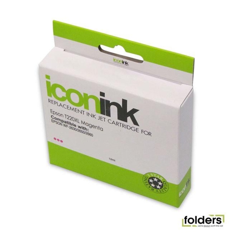 Icon Compatible Epson 220XL Magenta Ink Cartridge (C13T294392)