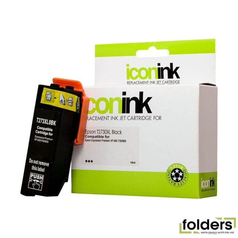 Icon Compatible Epson 273XL Black Ink Cartridge