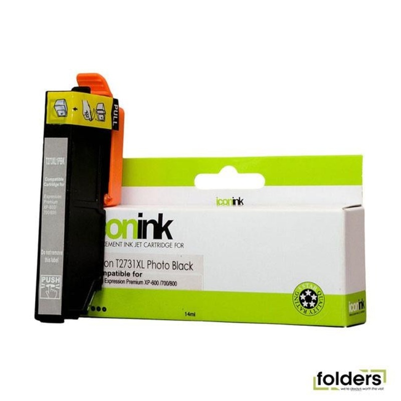 Icon Compatible Epson 273XL Photo Black Ink Cartridge