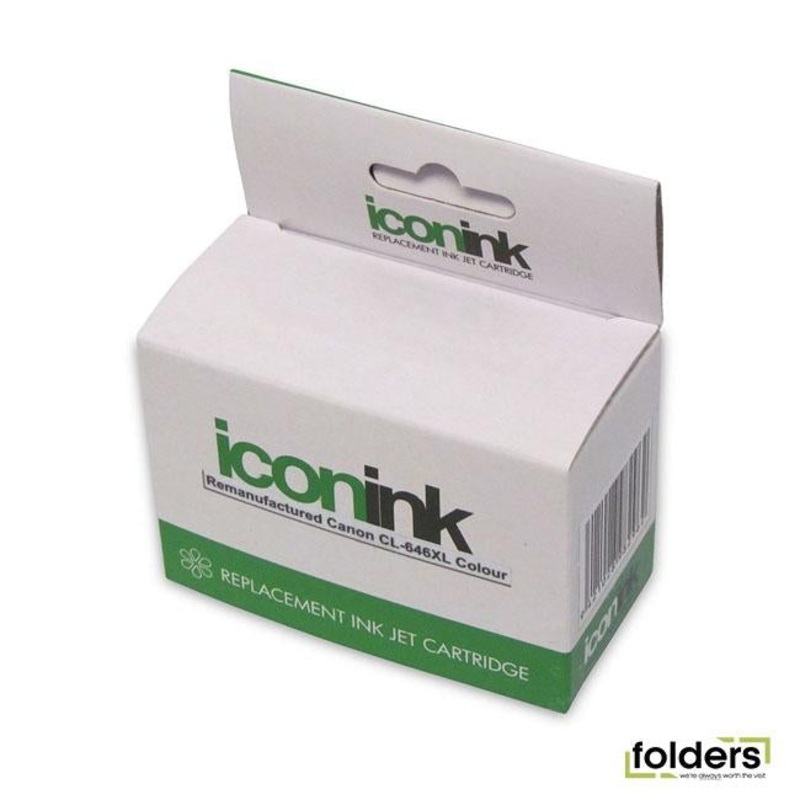 Icon Remanufactured Canon CL-646 XL Colour Ink Cartridge