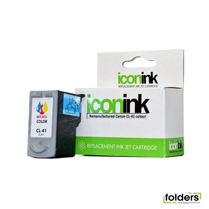 Icon Remanufactured Canon CL41 Colour Ink Cartridge