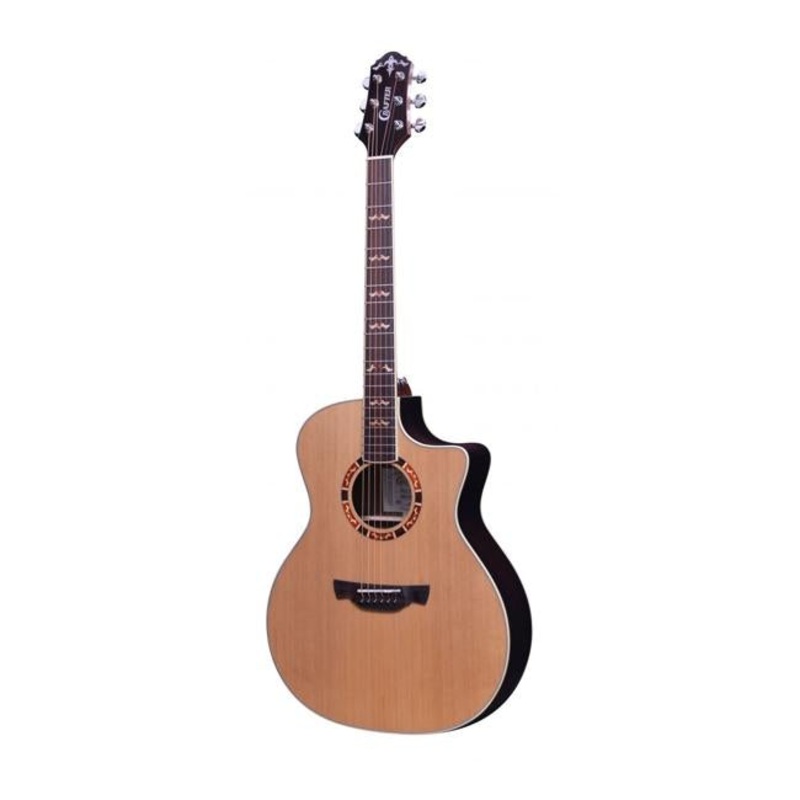 Crafter Grand Aud. Solid Cedar Top RW B/S w/EQ