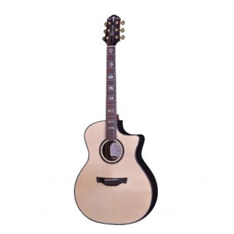 Crafter Grand Auditorium Solid Spruce Top Solid RW B/S w/EQ