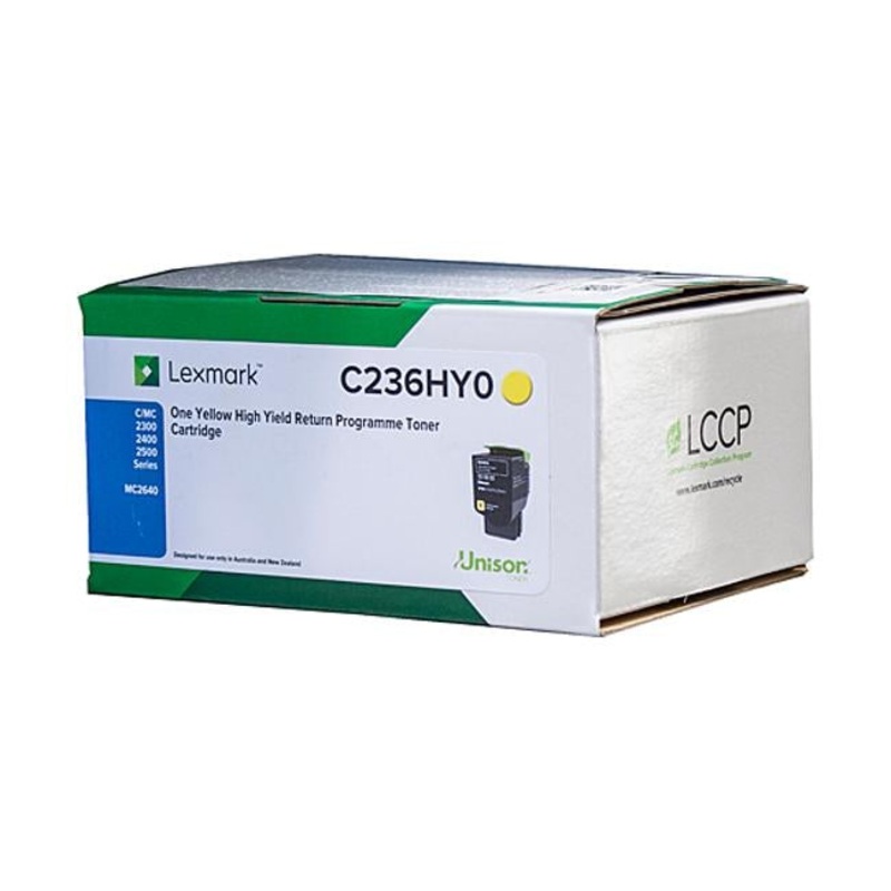 Lexm C2360Y0 Yellow Toner