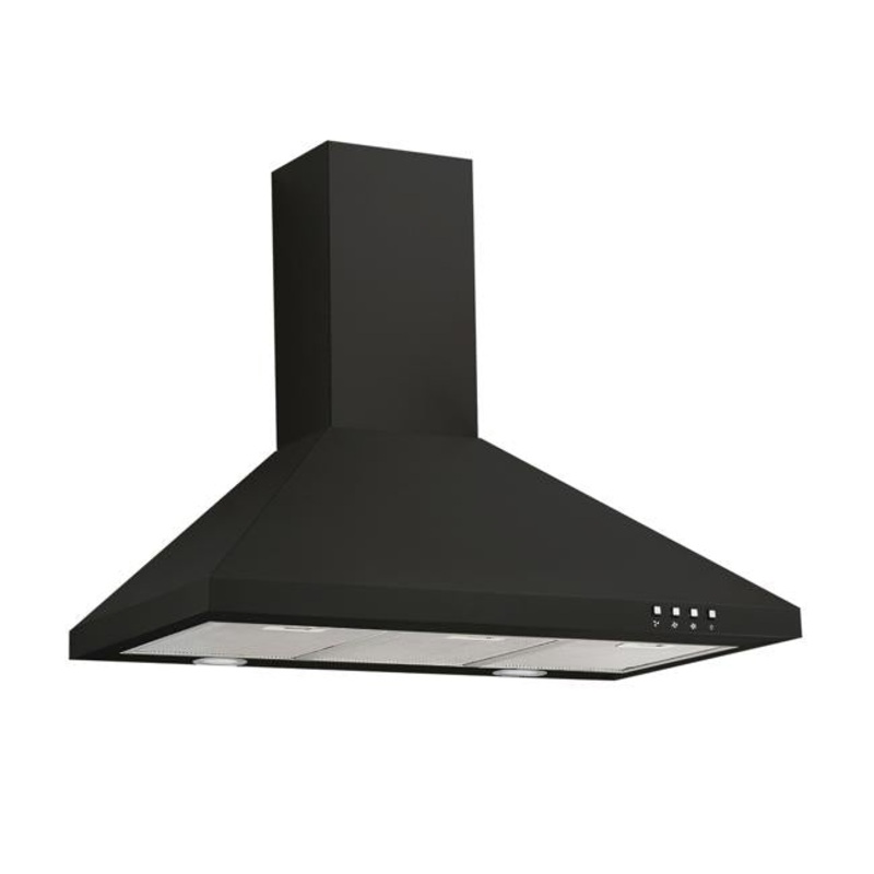 Parmco 90cm Black Lifestyle Canopy Rangehood (URCAN-9B-1000L)