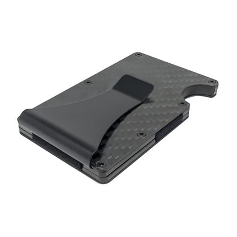 Rfid Blocker Carbon Fibre And Aluminium Card Holder