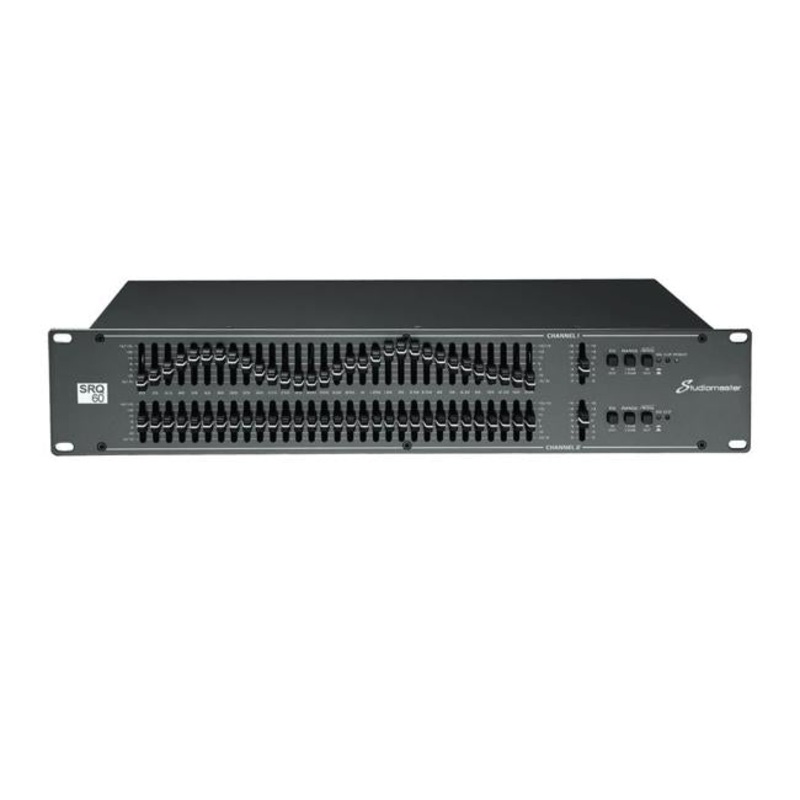 Studiomaster 2x31band 2U Graphic Equaliser