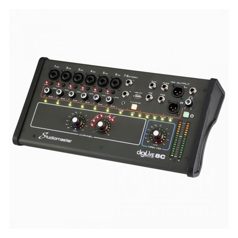 Studiomaster Digilive 8C Compact Digital Mixer