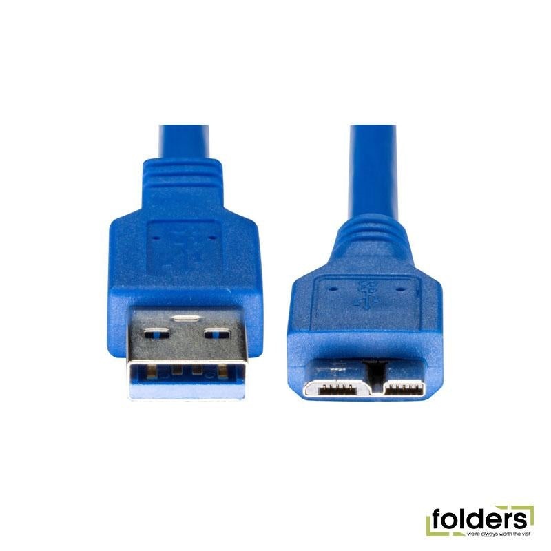 DYNAMIX 1m USB3.0 Micro-B Male to USB-A Male
