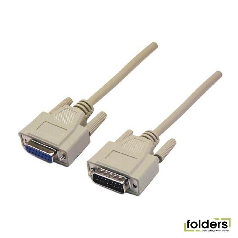DYNAMIX 2m Joystick AUI Extension Cable. DB15 M/F