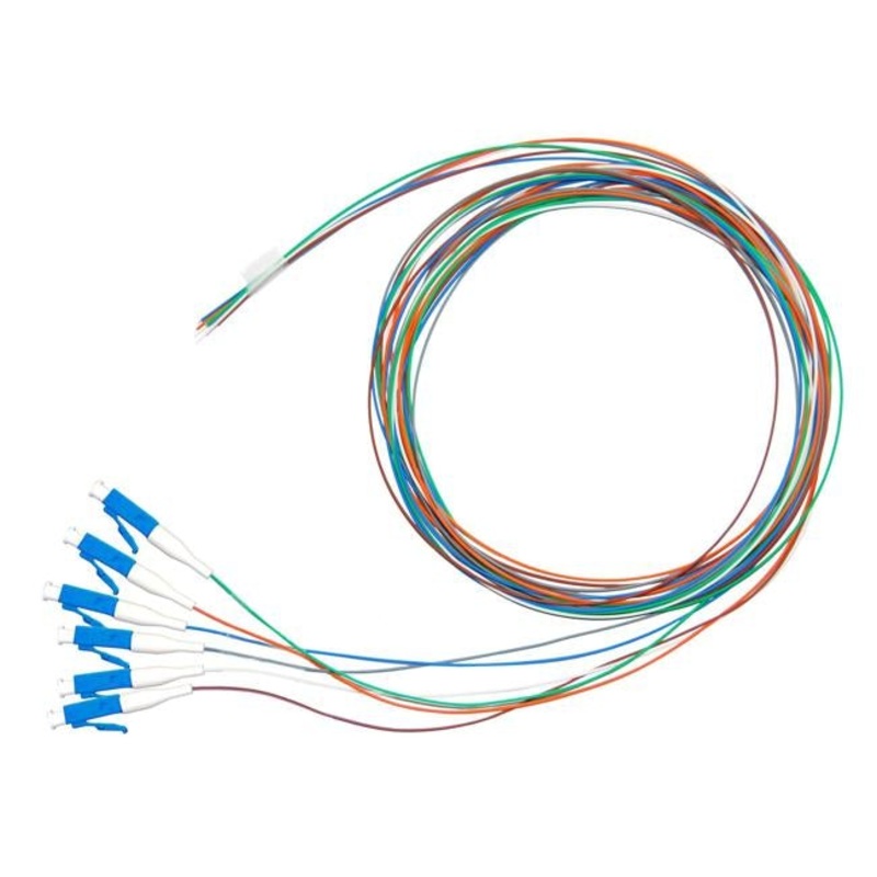Dynamix 2M Lc Apc Pigtail Os1 6 Pk Colour Coded, 900Um Single-Mode