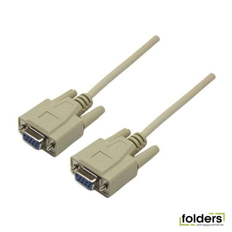 DYNAMIX 2m Null Modem Cable DB9 F/F