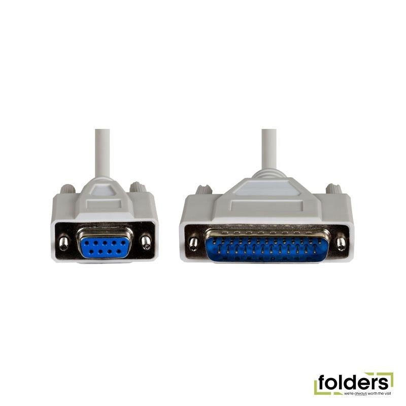DYNAMIX 2m PC AT Serial Printer Moulded Cable