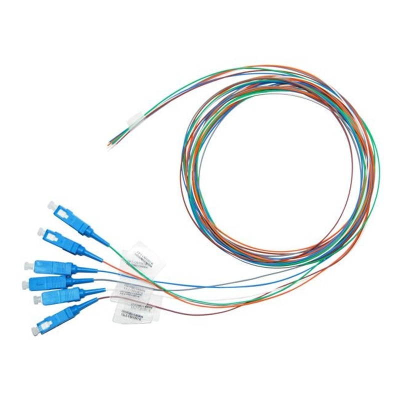 Dynamix 2M Sc Pigtail G657A1 6 Pk Colour Coded, 900Um Single-Mode