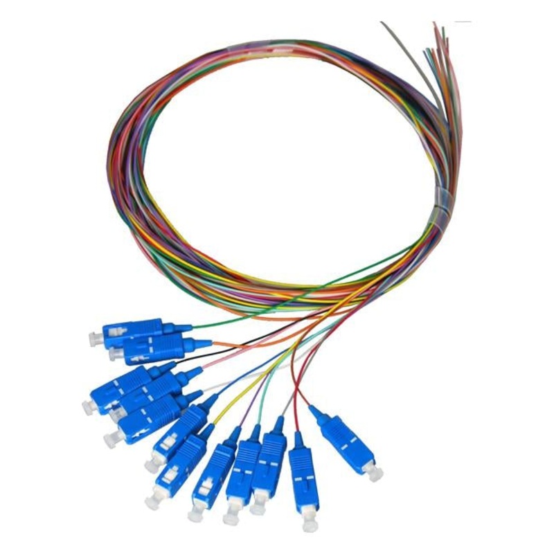 Dynamix 2M Sc Pigtail Om3 12X Pack Colour Coded, 900Um Multimode