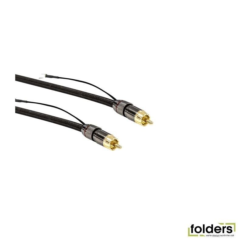 DYNAMIX 3m Coaxial Subwoofer Cable RCA Male to Male