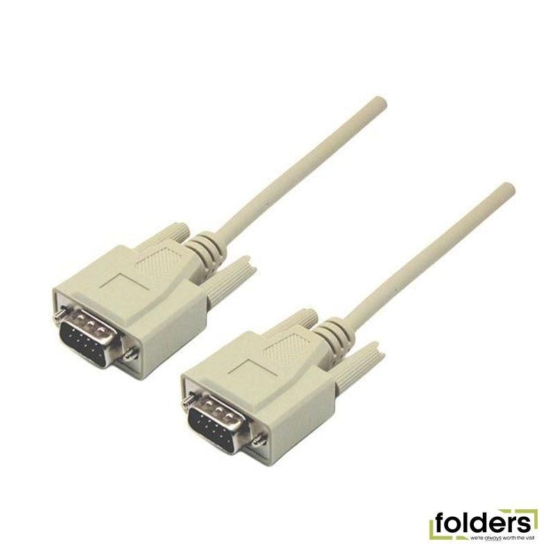 DYNAMIX 5m DB9 Male/Male Straight Through Cable.