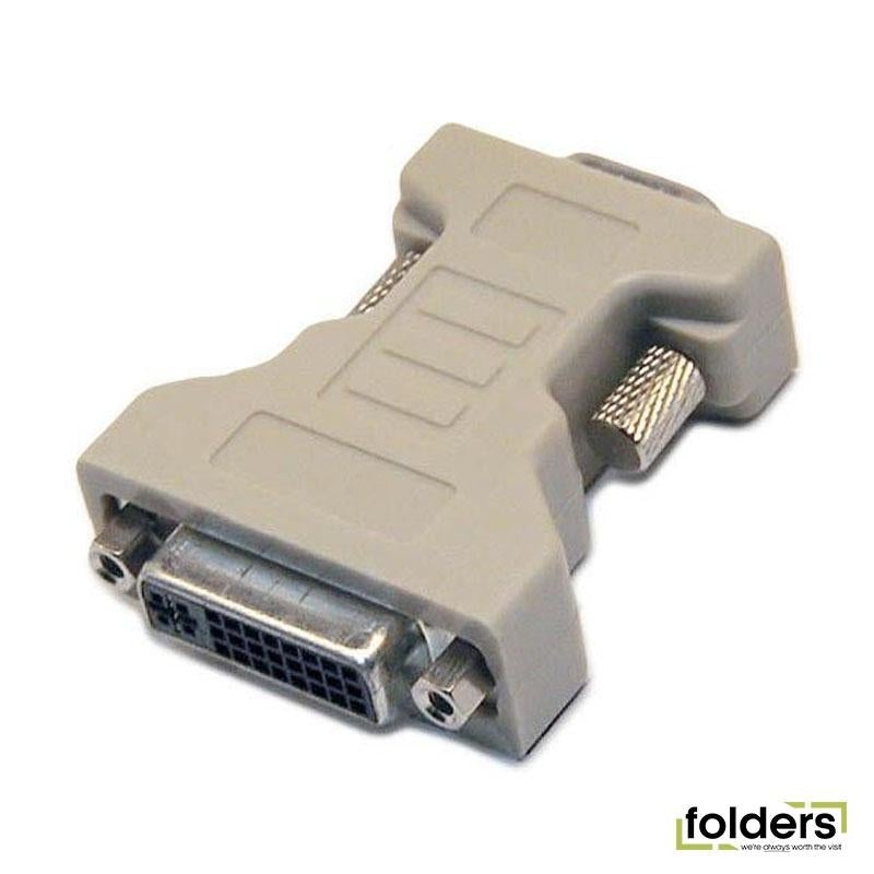 DYNAMIX DVI-I 24+5 Female to HD15 VGA Male Adapter