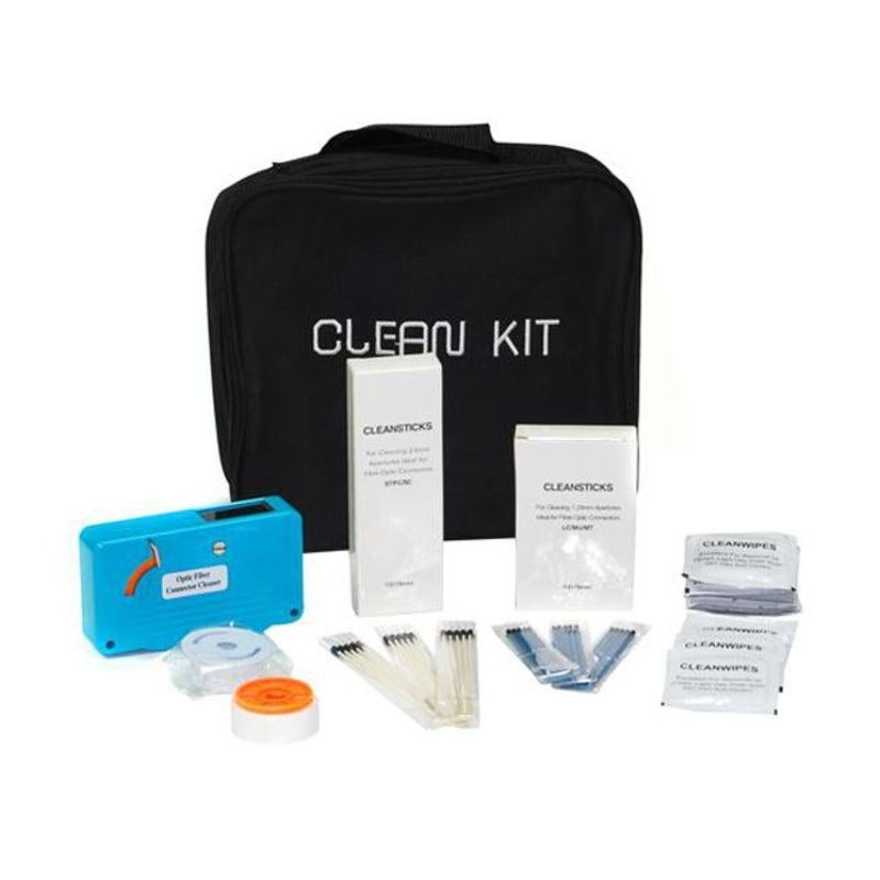 Dynamix Fibre Cleaning Kit. Includes Cletop Connector Cleaner