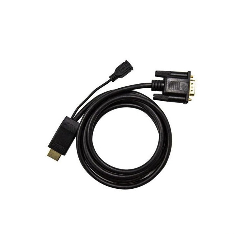 DYNAMIX HDMI to VGA Cable Includes Micro USB Female 2m