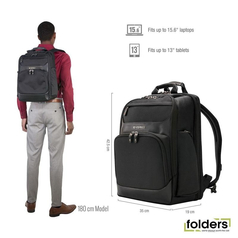 EVERKI Onyx Laptop Backpack (Fits Up to 15.6-inch)