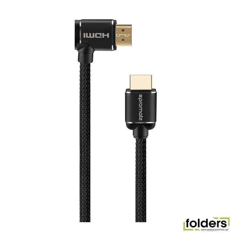 PROMATE 3m 4K HDMI Gold Connector right angle Cable