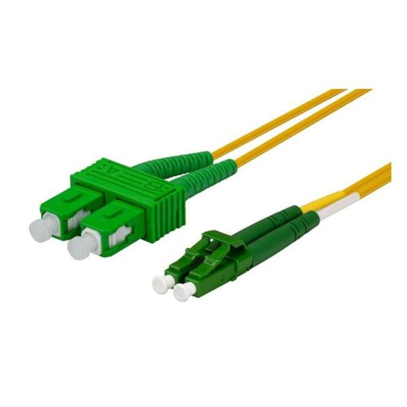Dynamix 0.5M 9U Lc Apc/Sc Apc Duplex Single Mode G657A1 Bend