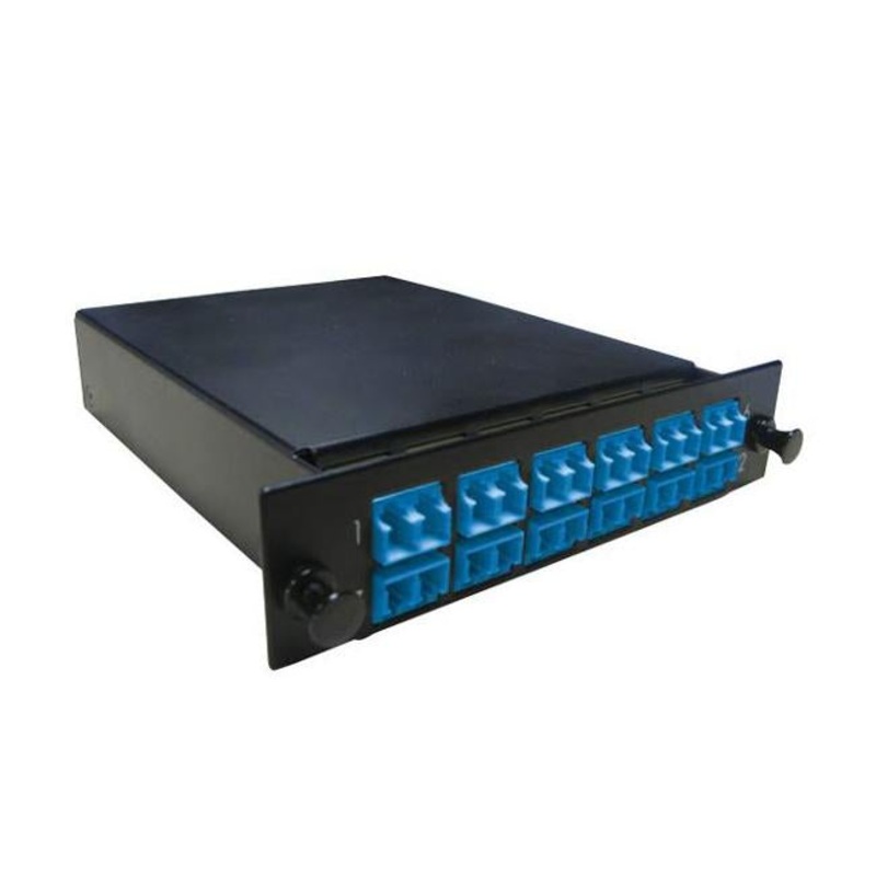 Dynamix Mpo Sm 12 Port Lc Duplex Single-Mode 24 Fibre Cassette.