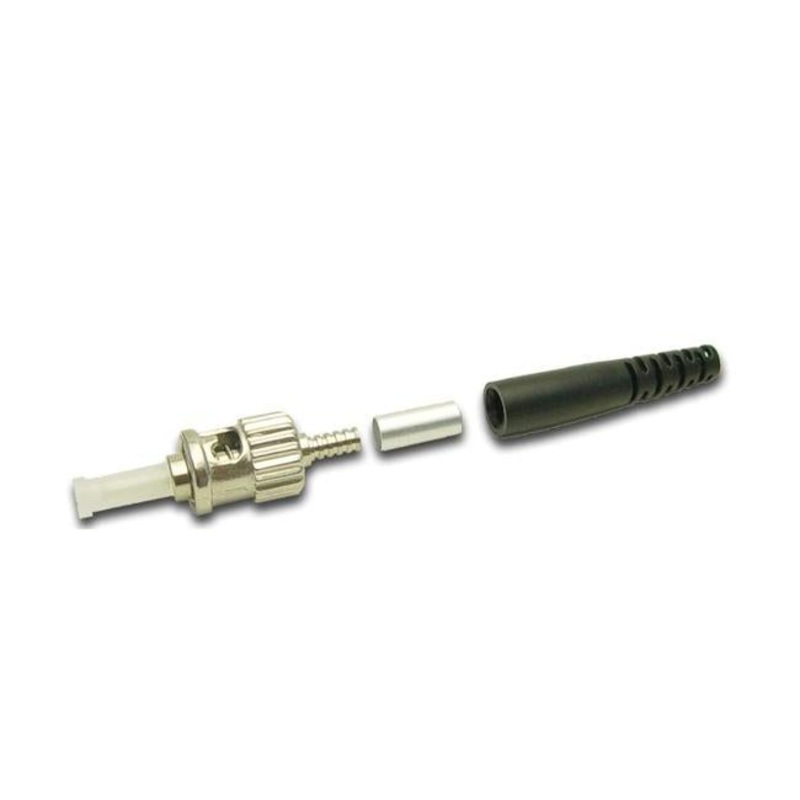 Dynamix St Fibre Multimode Ceramic Connector. Supplied With A 3Mm Boot