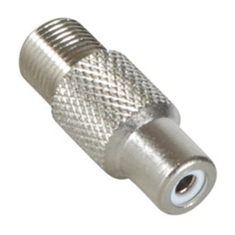 Starview F Female/Rca Female Adaptor. Convert F Type Male Into