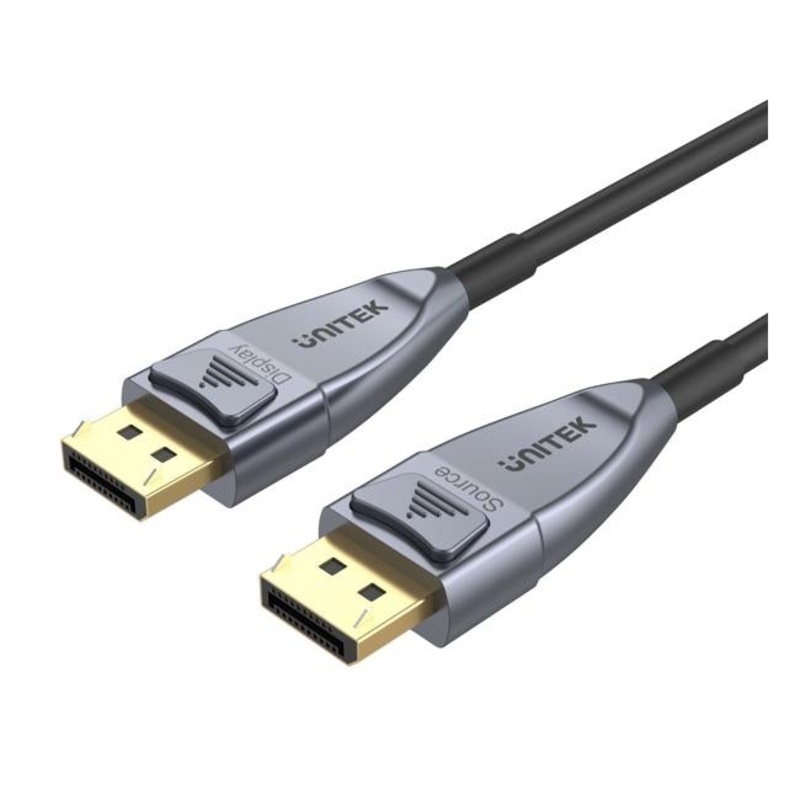 Unitek 20M Ultrapro Displayport 1.4 Active Optical Cable.