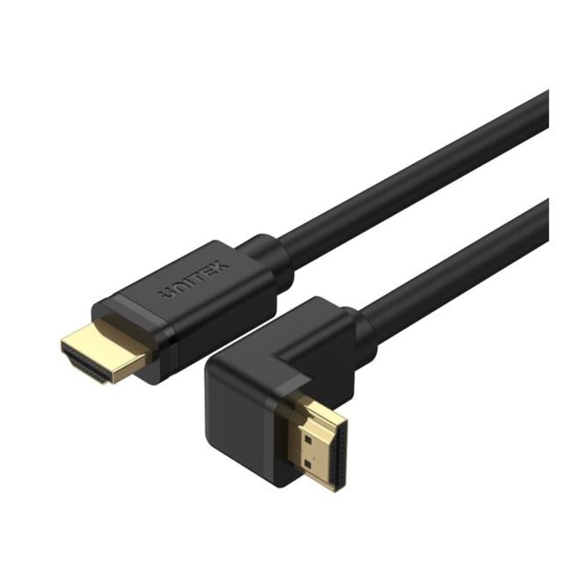 Unitek 3M 4K Hdmi 2.0 Right Angle Cable With 270 Degree Elbow.