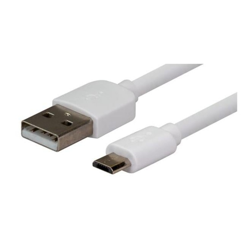 Dynamix 0.3m USB2.0 Micro-B Male To USB-A Male Connectors