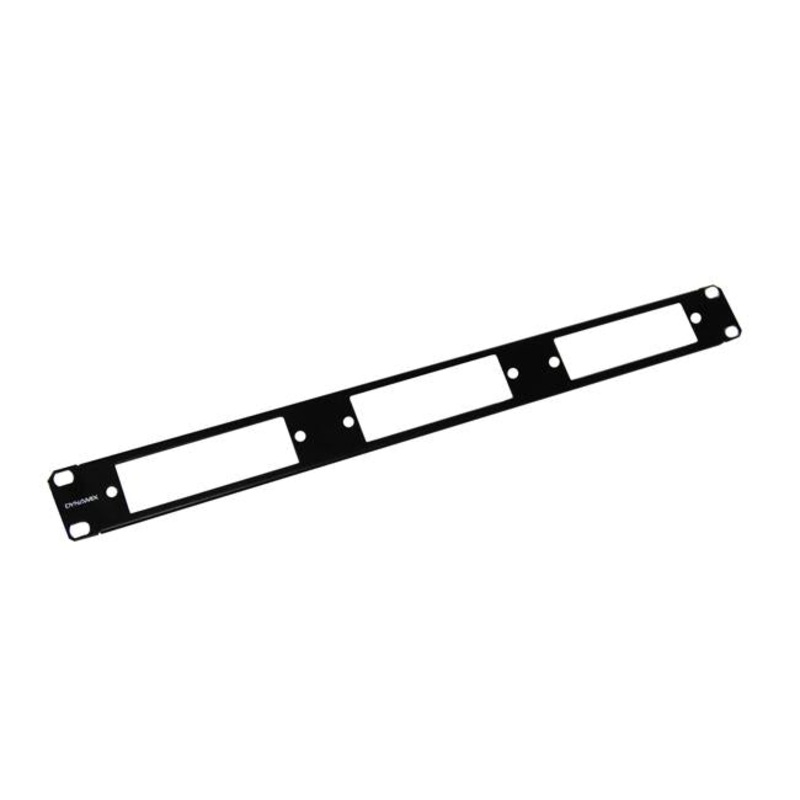 Dynamix 1Ru 3 Slot Mpo / Plc Cassettes, 19' Rail Mount