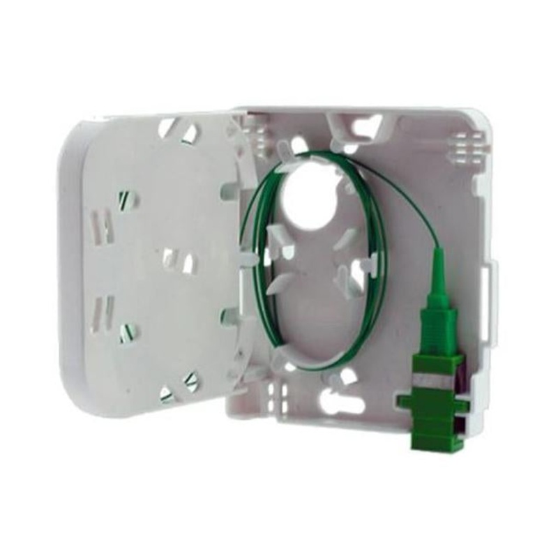 Dynamix Ftth Compact Wall Outlet 1 Port Sc Simplex / Lc Duplex