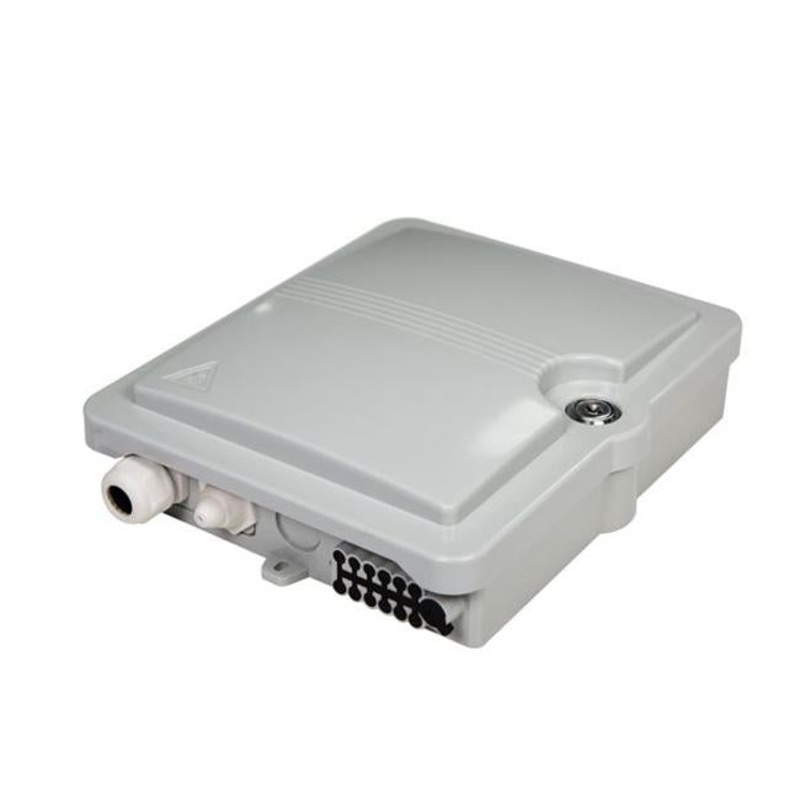 Dynamix Lockable Indoor/Outdoor Fibre Termination Box. 8X Position