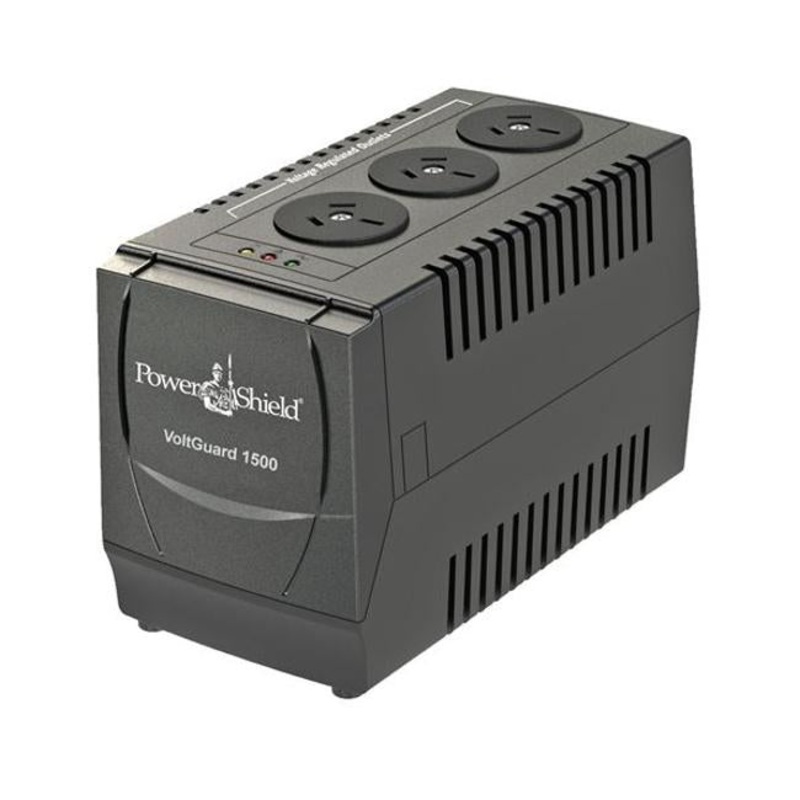 Powershield Voltguard Avr 1500Va / 750W With 3X 3 Pin Outlet Sockets.