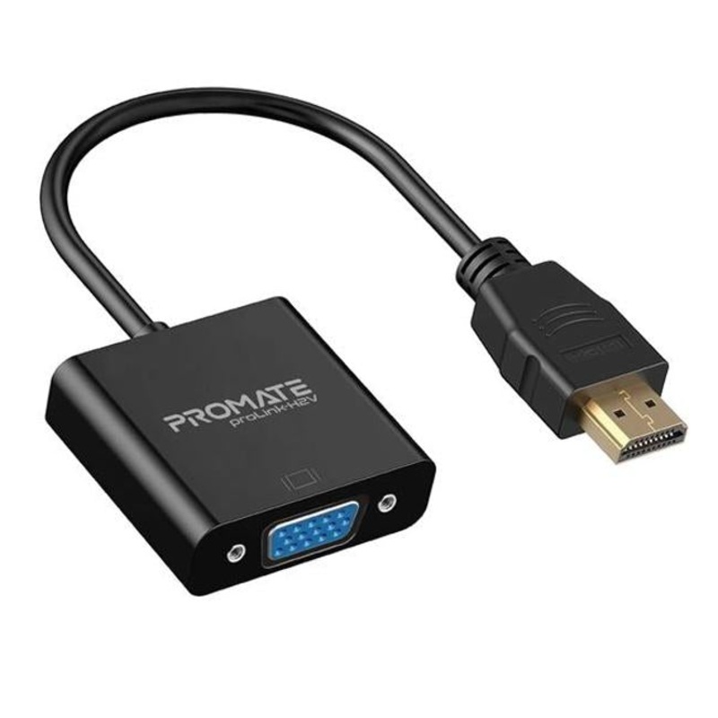 Promate Hdmi (Male) To Vga (Female) Display Adaptor Kit.