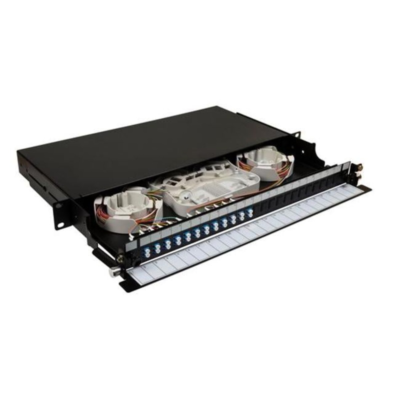 Dynamix 19' 1U Fibre Tray 24C Lc Sm Fully Loaded W 24X Lc Elite Os2