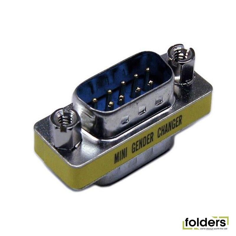 DYNAMIX DB9 Male/Male Mini Gender Changer